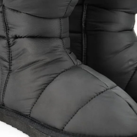 QUPID CARI-38A Black Nylon Boots - Women's Size 6 - Picture 7 of 11